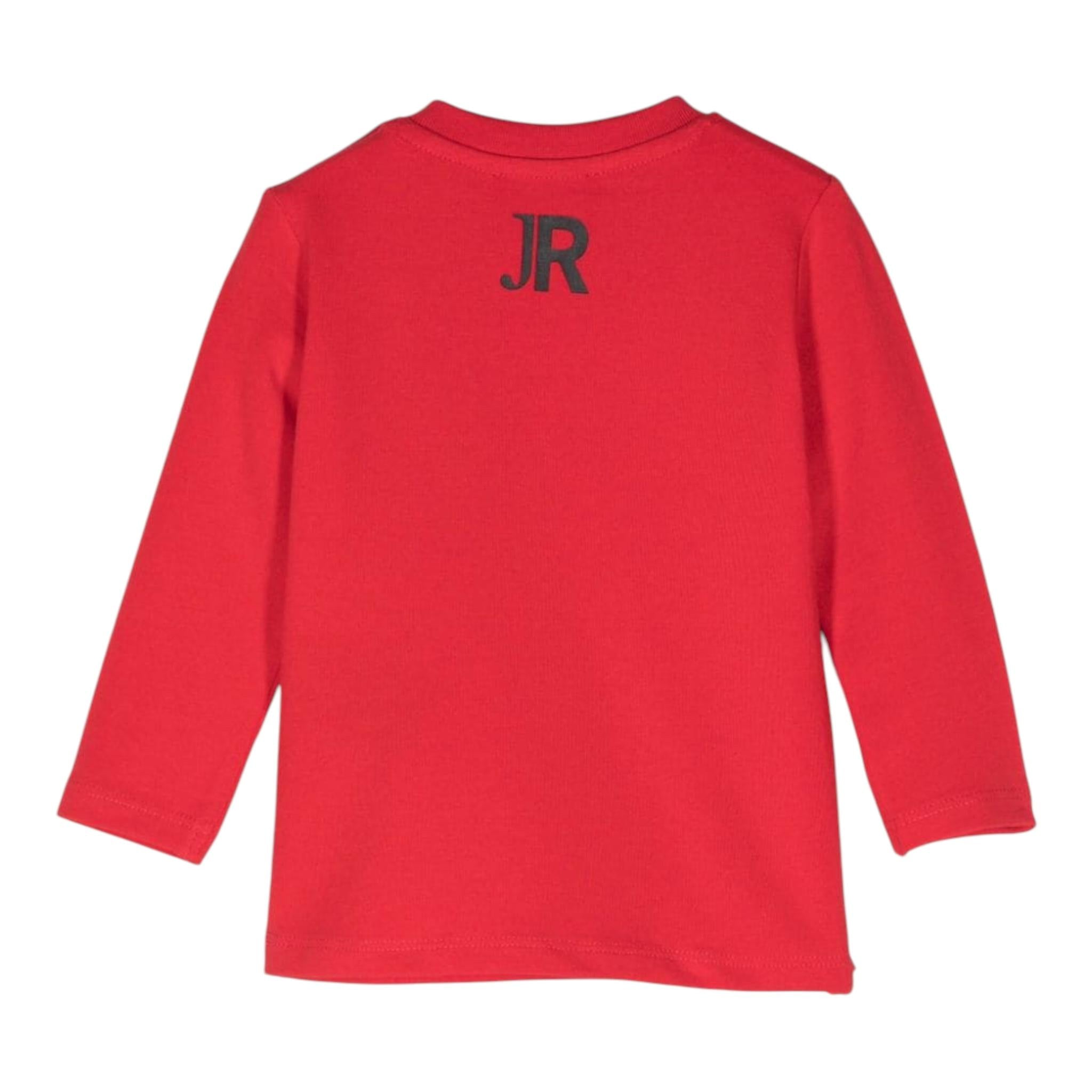 JOHN RICHMOND shirt girocollo tinta unita con stampa Rosso per Neonata RIA24066TS ROSSO JOHN RICHMOND
