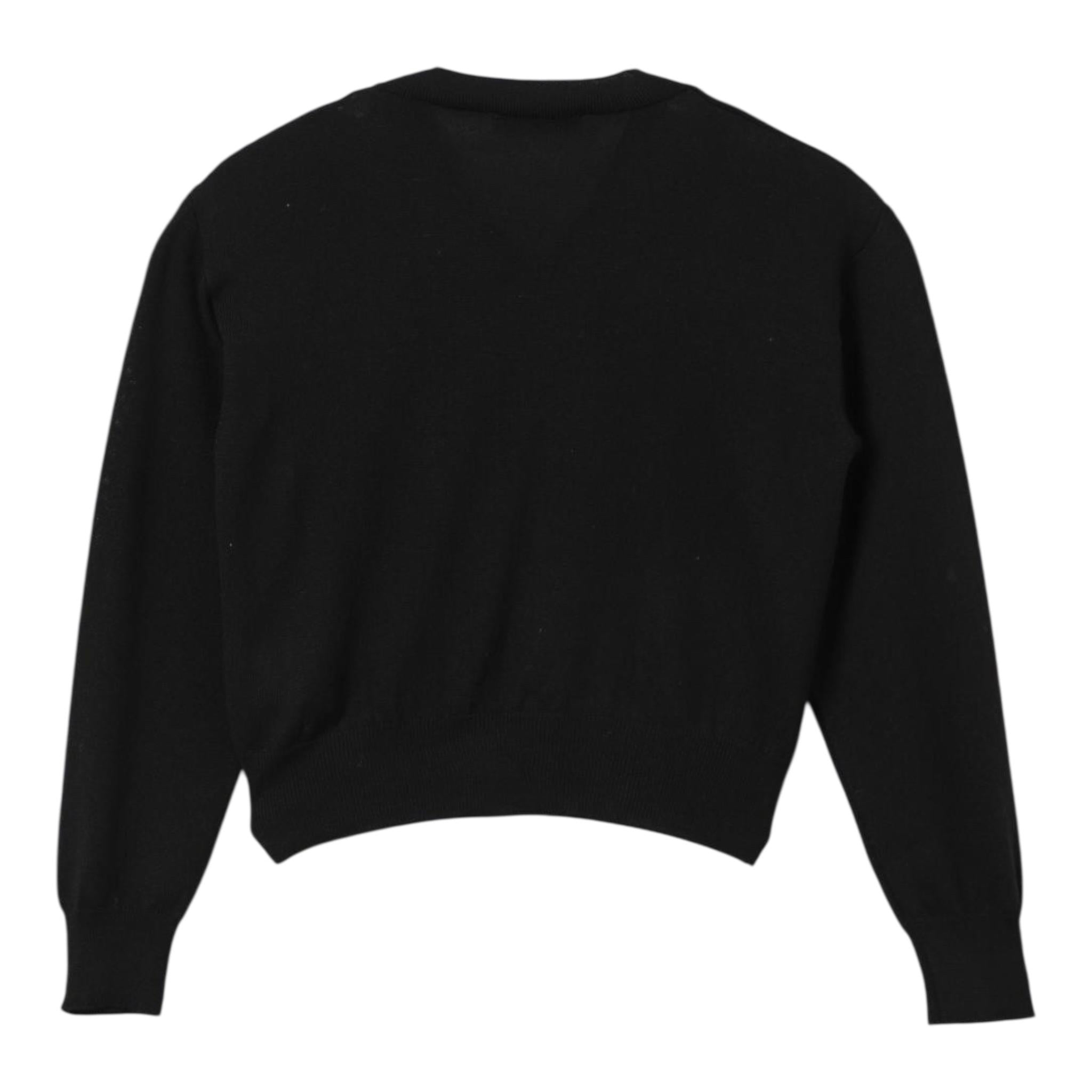 ELISABETTA FRANCHI maglia tinta unita scollo a zip Nero per Bambina EFMA149X NERO ELISABETTA FRANCHI