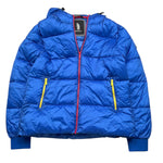 REFRIGUE giubbino tinta unita con cappuccio e zip Cobalto per Bambino 2831O00011 COBALTO REFRIGUE