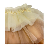 LIU JO gonna tricolore con tulle Panna per Neonata KF4047N PANNA LIU JO