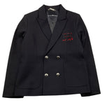 JOHN RICHMOND giacca tinta unita con logo Nero per Bambino RBA25154GC NERO JOHN RICHMOND