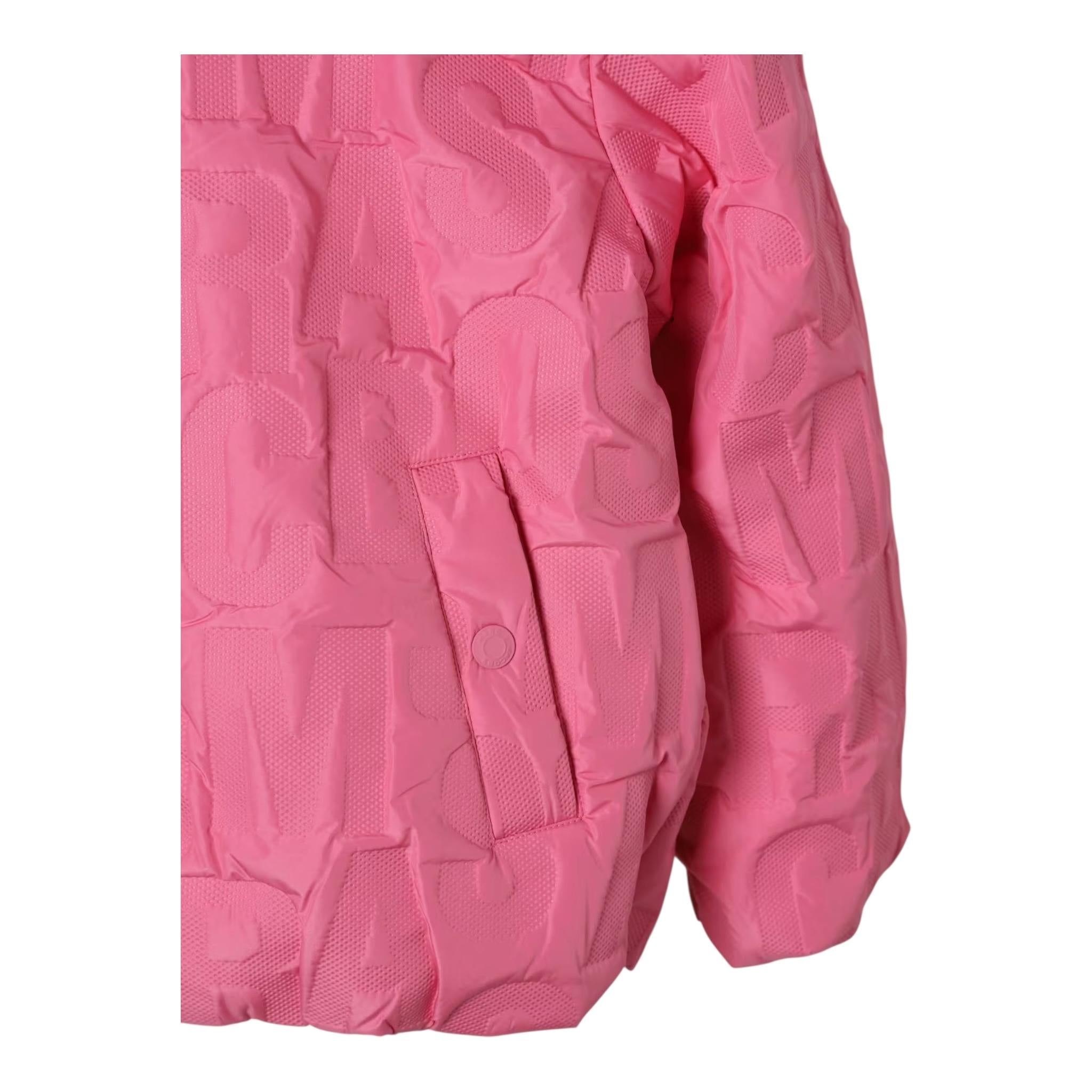 MARC JACOBS giubbino bicolore reversibile con cappuccio Rosa/fuxia per Neonata W60306N ROSA/FUXIA MARC JACOBS