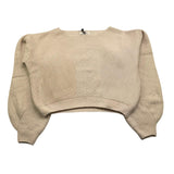 DIXIE maglia tinta unita modello crop Beige per Bambina NB89230G56 BEIGE DIXIE