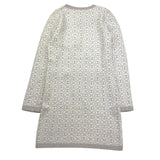 TWINSET abito tinta unita girocollo logato Bianco per Bambina 242GJ3061X BIANCO TWINSET