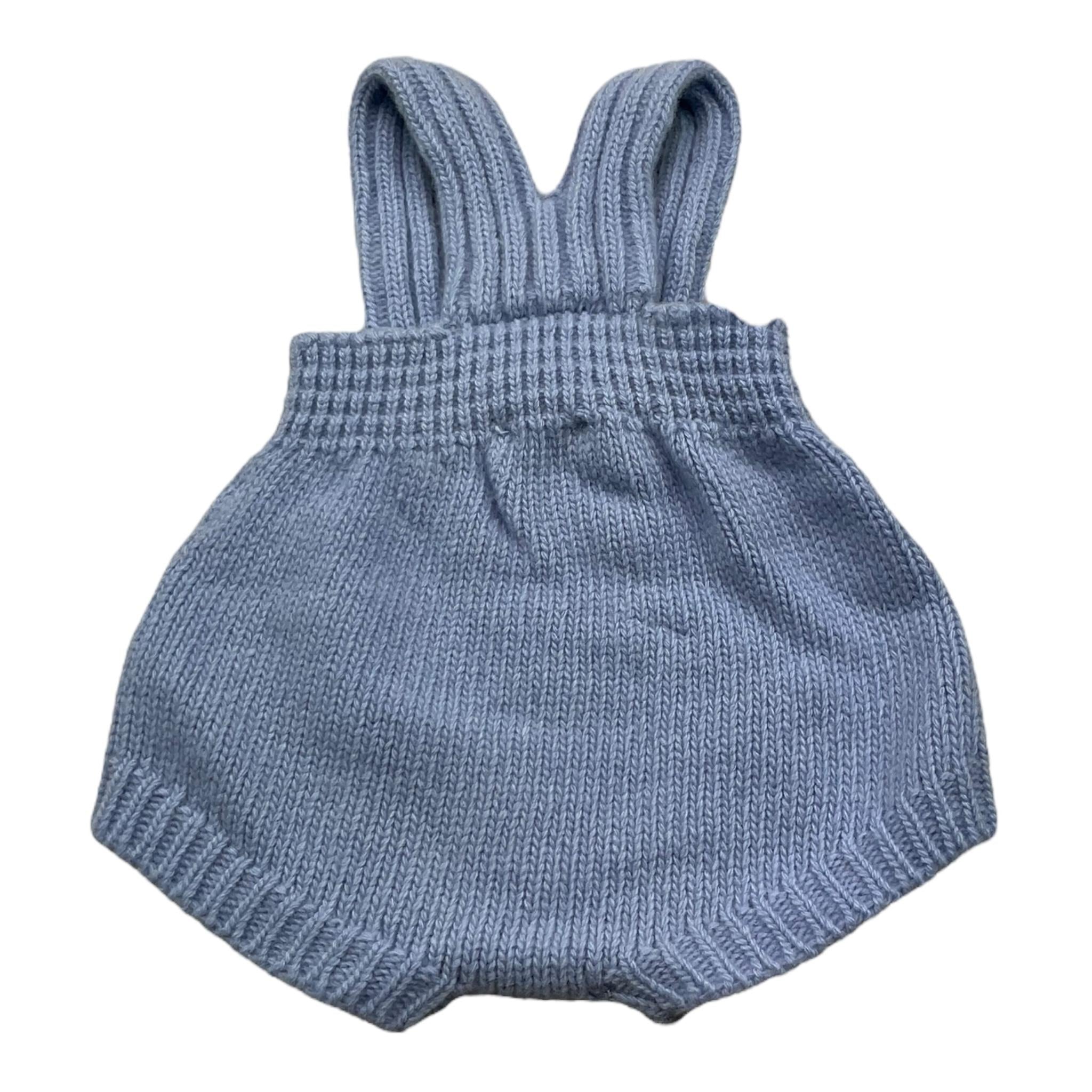 WEDOBLE pagliaccetto tinta unita con bretelle Azzurro per Neonato I2404305B09 AZZURRO WEDOBLE