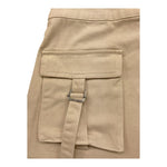 PLEASE short tinta unita modello gonna con elastico in vita Sabbia per Bambina RB37132G66 SABBIA PLEASE