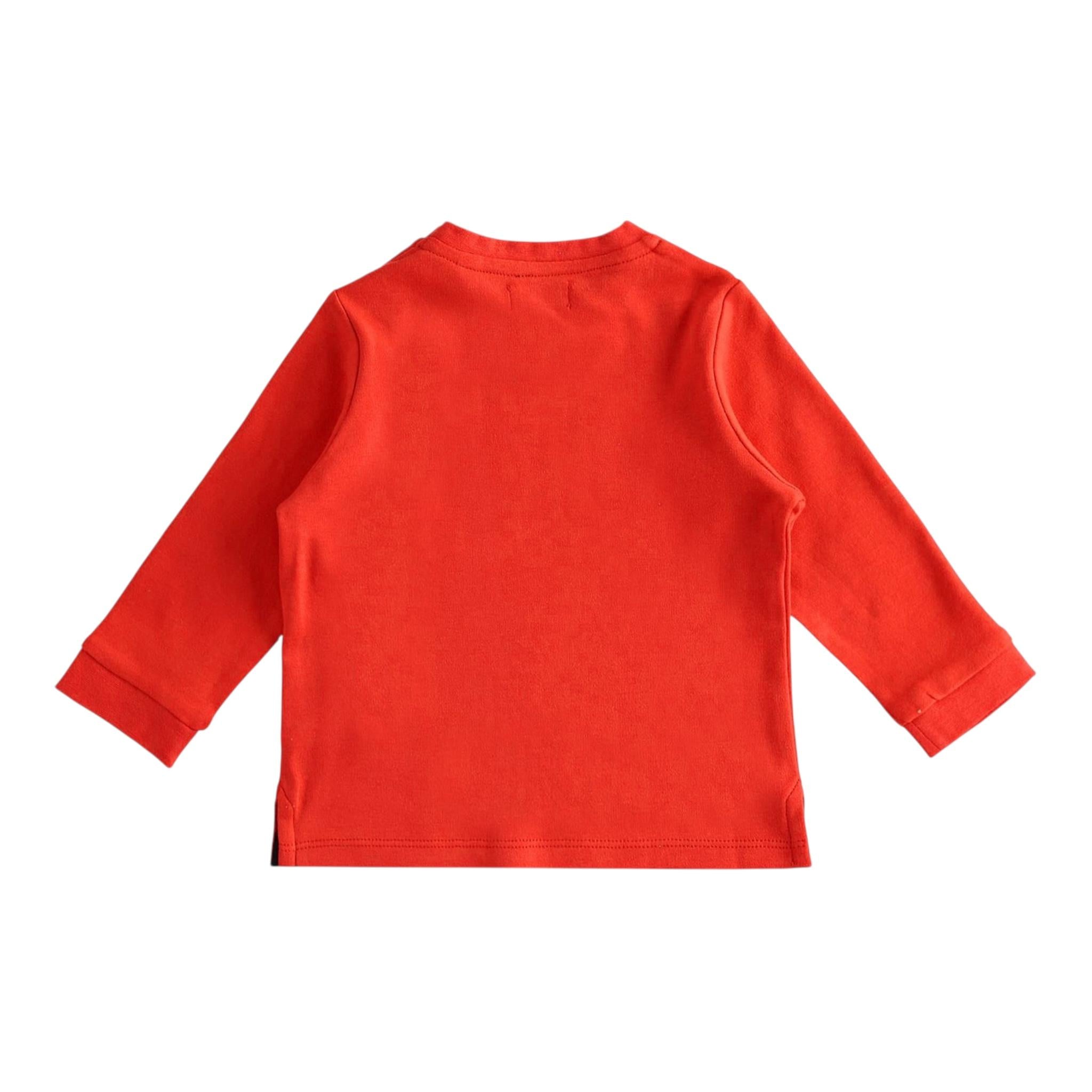 DUCATI shirt girocollo tinta unita con stampa Rosso per Neonato G5611 ROSSO DUCATI
