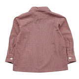 LITTLE BEAR camicia tinta unita con microfantasia Rosso per Bambino 5253J ROSSO LITTLE BEAR