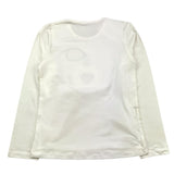 EMC shirt girocollo tinta unita con stampa Bianco per Bambina BX2300 BIANCO EMC