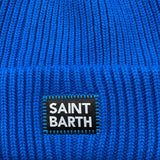 SAINT BARTH cappello tinta unita con stampa Cobalto per Bambino BRR0001 COBALTO SAINT BARTH