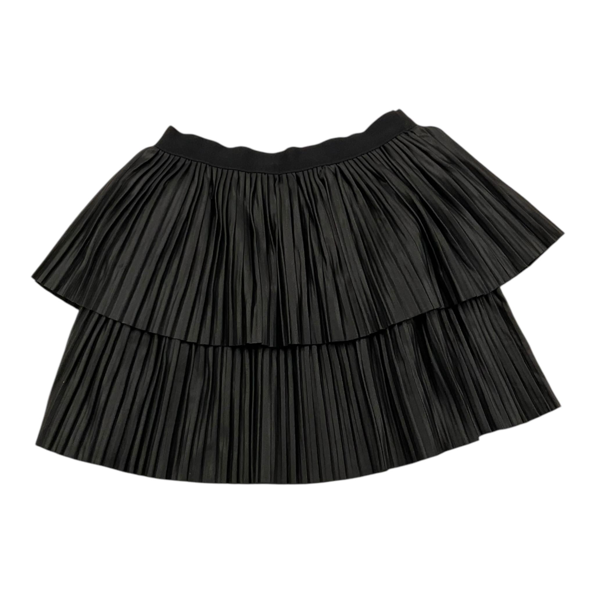 MAYORAL gonna tinta unita cn balze Nero per Bambina 4904 NERO MAYORAL
