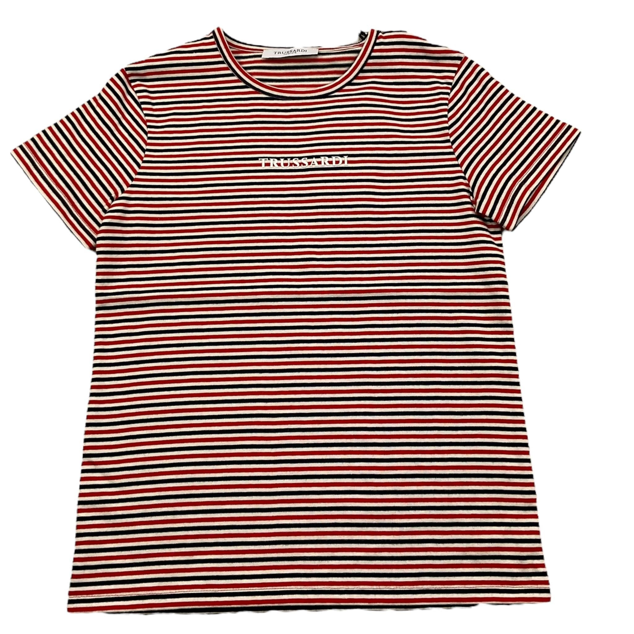 TRUSSARDI t-shirt girocollo fantasia a righe Multicolor per Bambino TGA25953TS MULTICOLOR TRUSSARDI