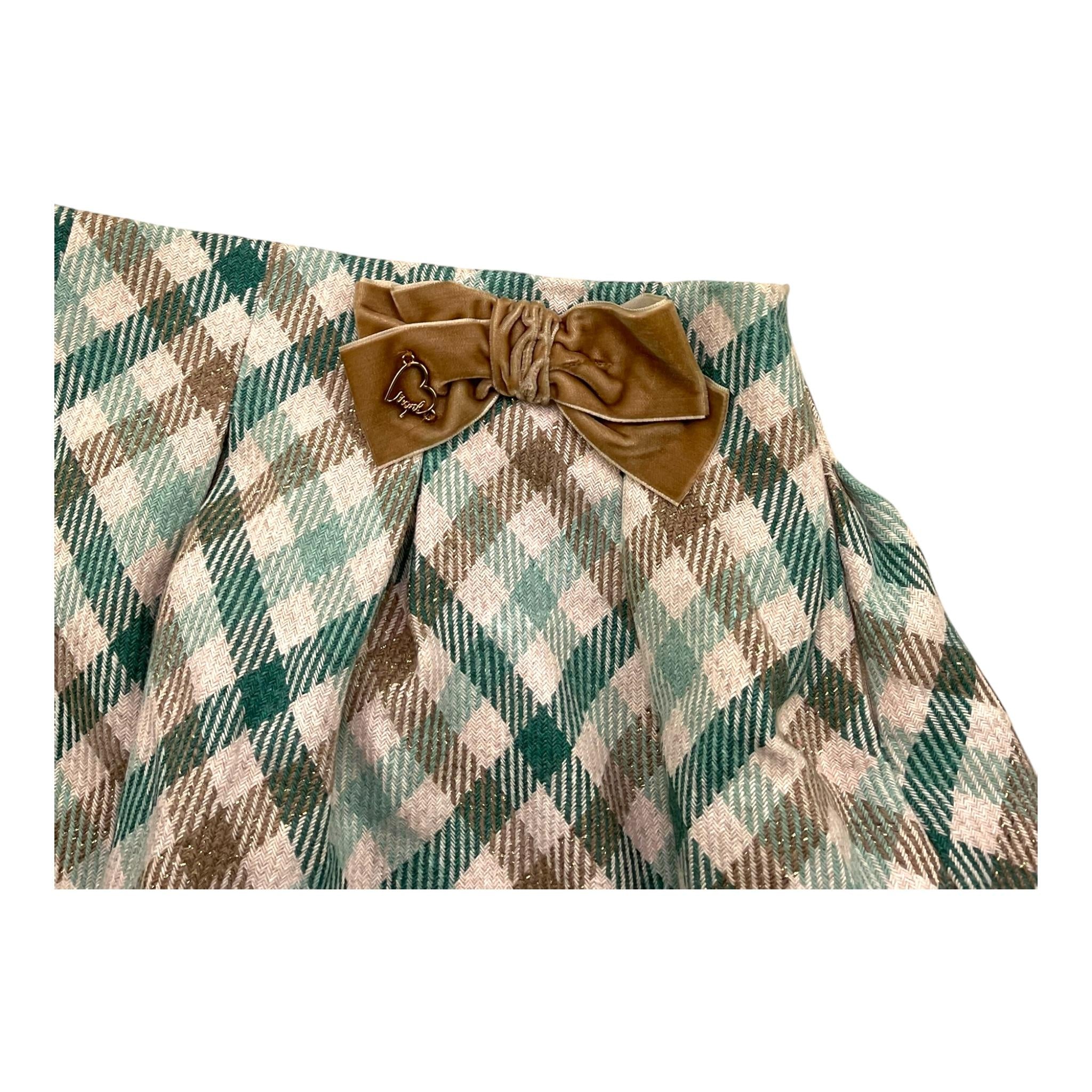 MAYORAL gonna stampa fantasia Verde per Bambina 4901 VERDE MAYORAL
