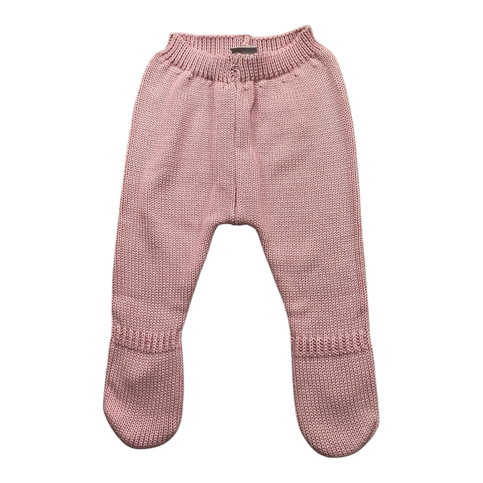 MINI YATSI completo maglia-ghettina tinta unita Rosa per Neonata 24200160 ROSA MINI YATSI