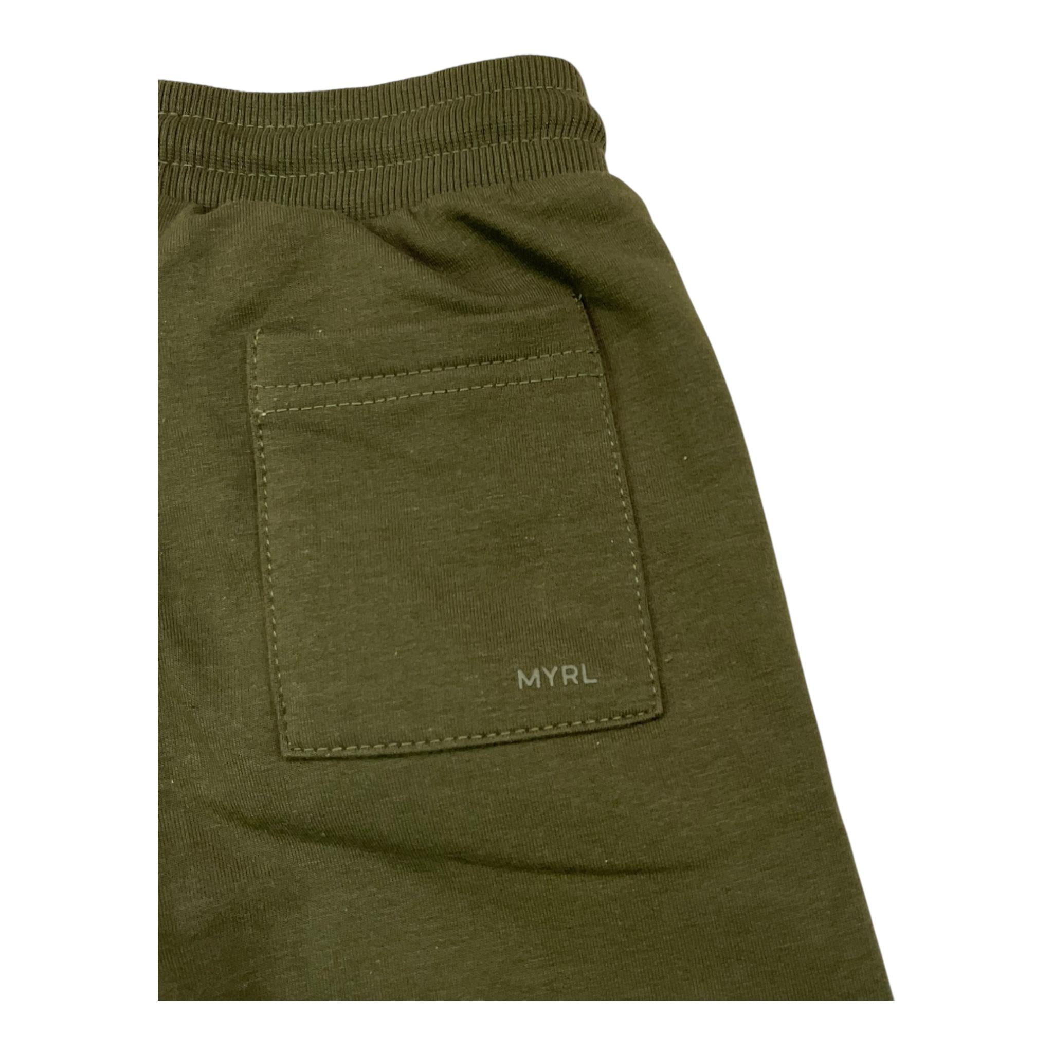 MAYORAL pantalone tuta tinta unita con elastico in vita Verde per Bambino 725X VERDE MAYORAL
