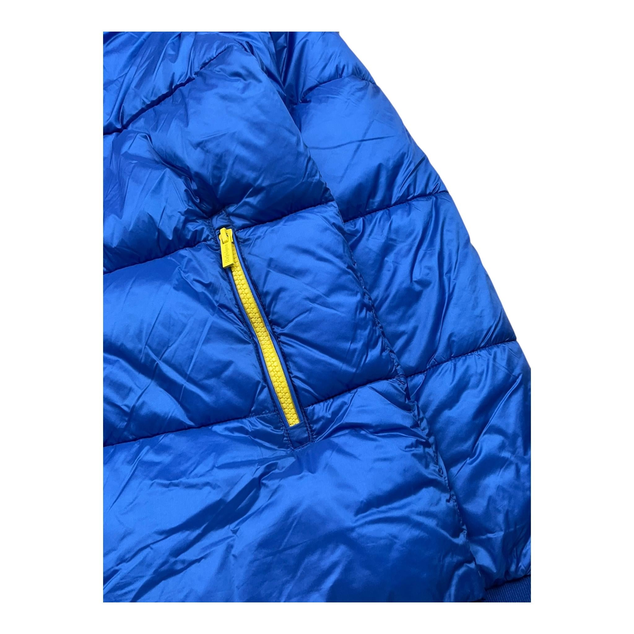 REFRIGUE giubbino tinta unita con cappuccio e zip Cobalto per Bambino 2831O00011 COBALTO REFRIGUE