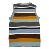 TRUSSARDI gilet girocollo fantasia a righe Multicolor per Bambino TGA25017GL MULTICOLR TRUSSARDI