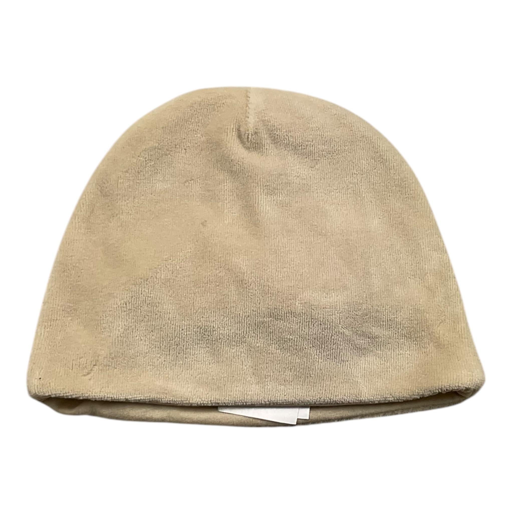 LE BEBE' cappello tinta unita in ciniglia Beige per Neonato LBB5076 BEIGE LE BEBE'