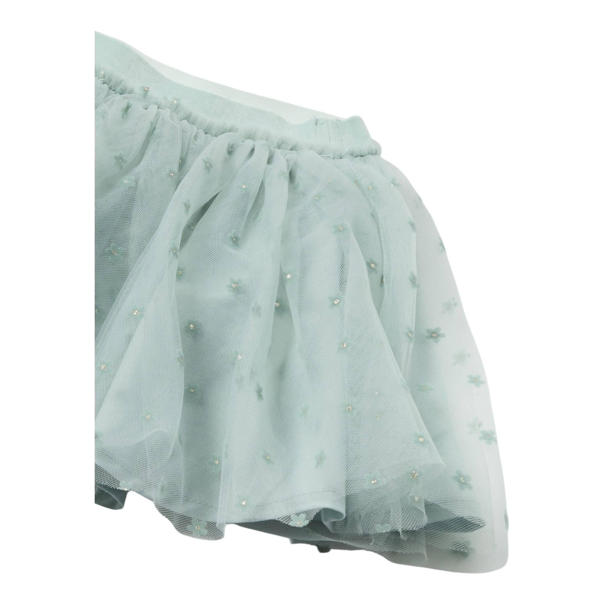MAYORAL gonna tinta unita in tulle Verde acqua per Neonata 290168 VERDE ACQUA MAYORAL