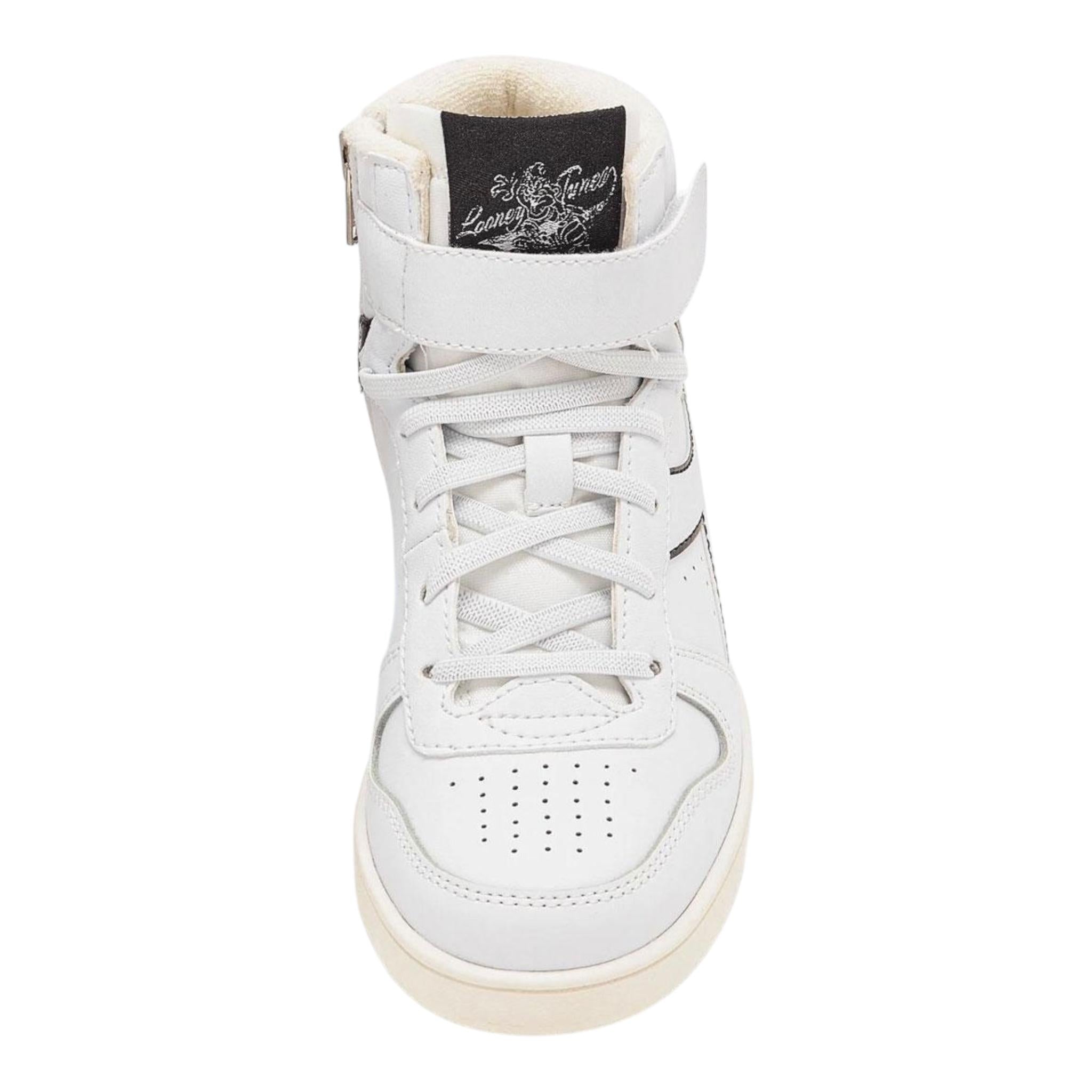 DIADORA sneakers tinta unita con lacci e stampa Bianco per Bambino 501179580 BIANCO DIADORA