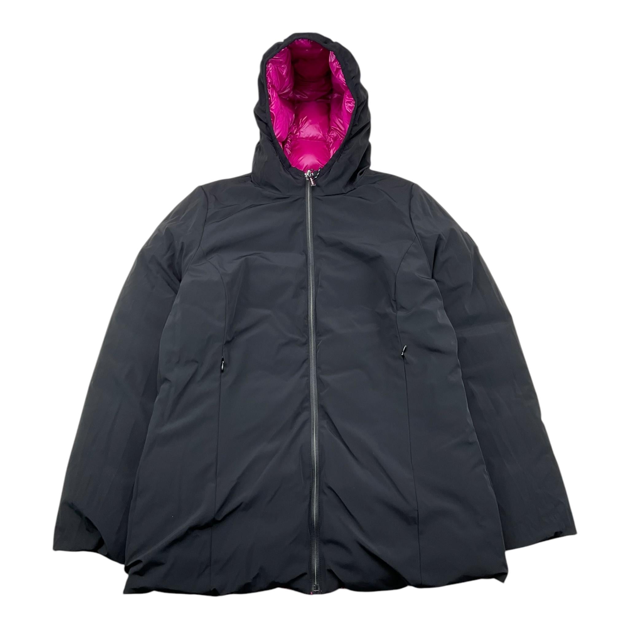 REFRIGUE giubbino reversibile bicolore cn cappuccio Nero/fuxia per Bambina 2841O00001 NERO/FUXIA REFRIGUE