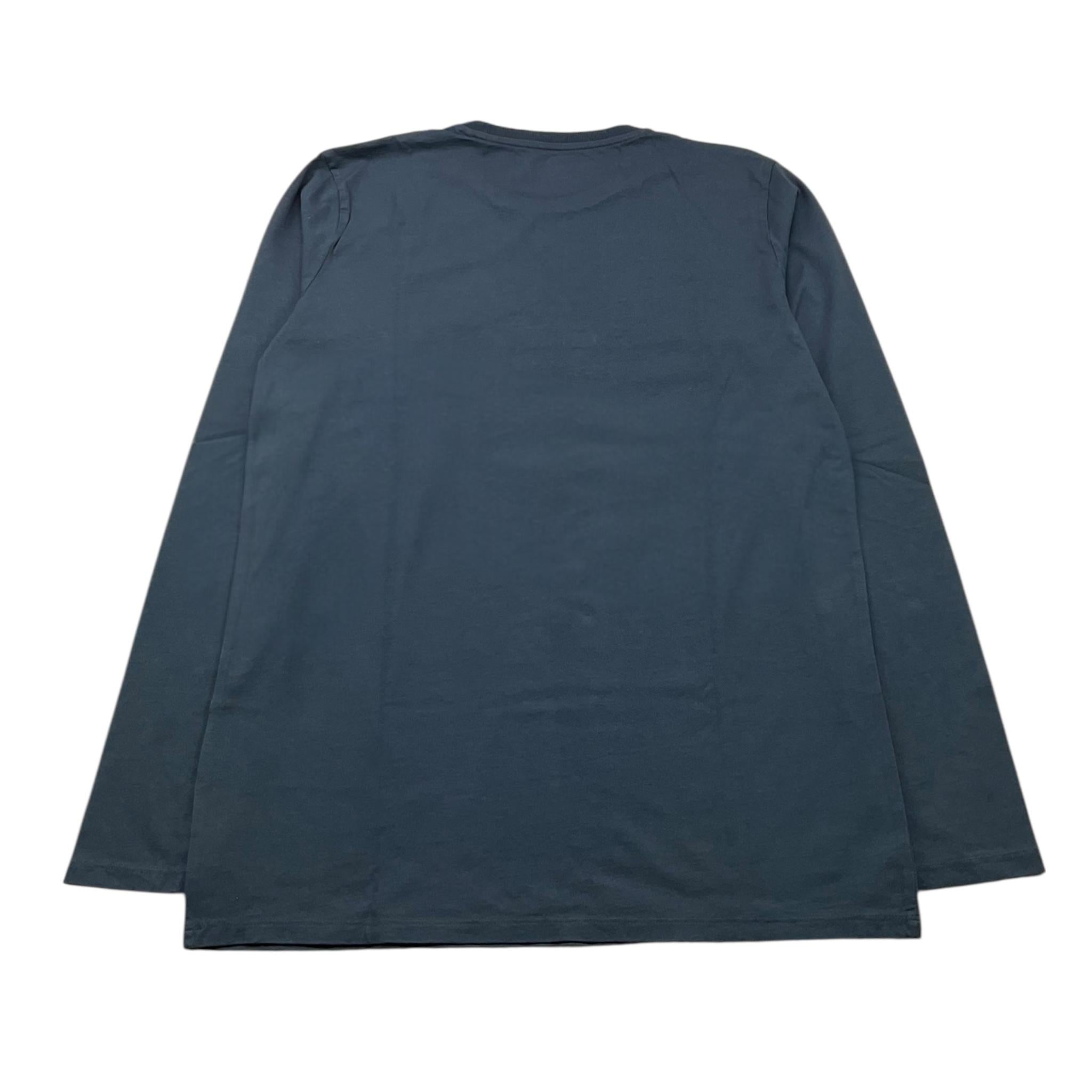 GUESS shirt girocollo tinta unita con stampa Blu per Bambino L3BI10I3Z14 BLU GUESS