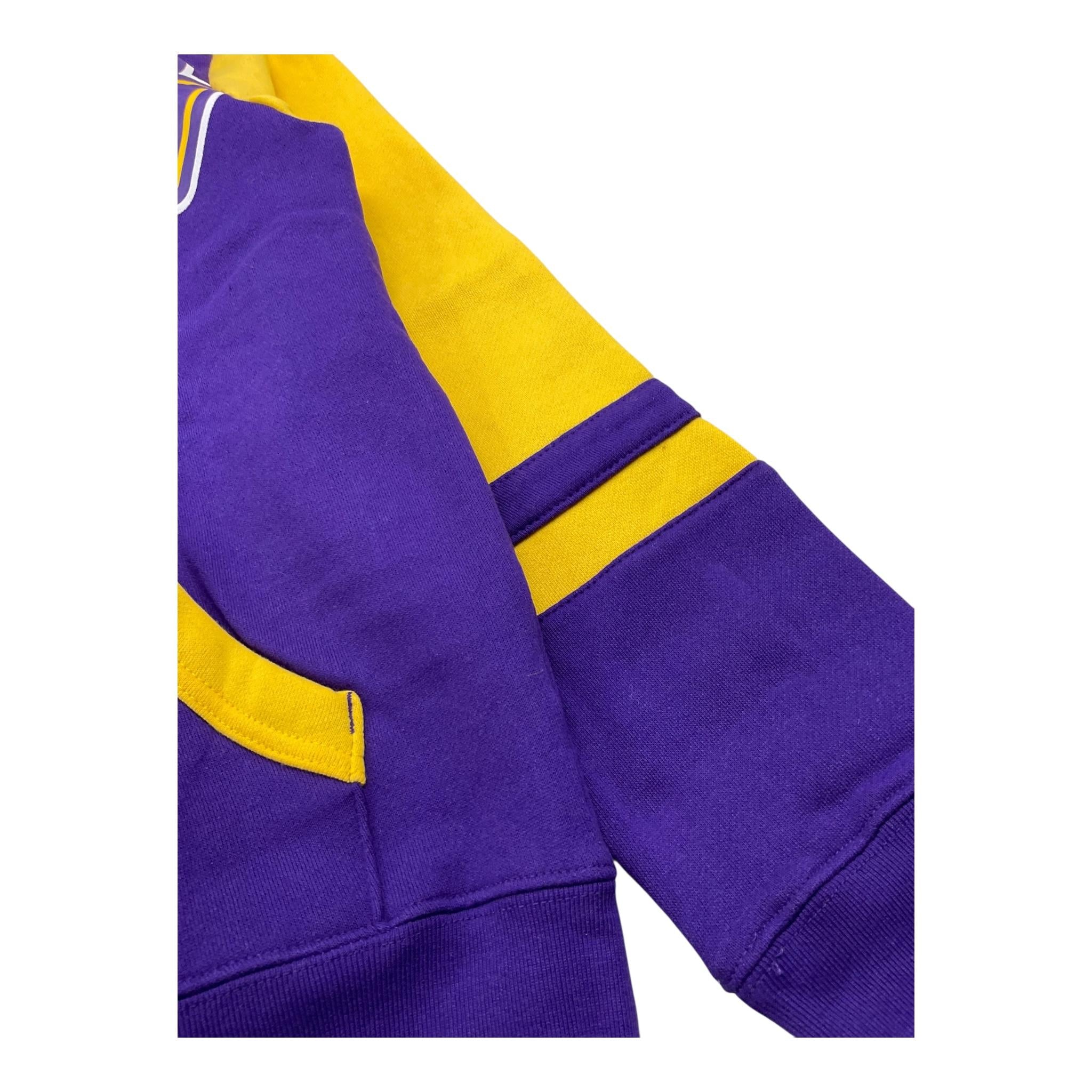 NBA felpa tinta unita con zip e cappuccio Viola per Bambino EK2B7ST00 VIOLA NBA
