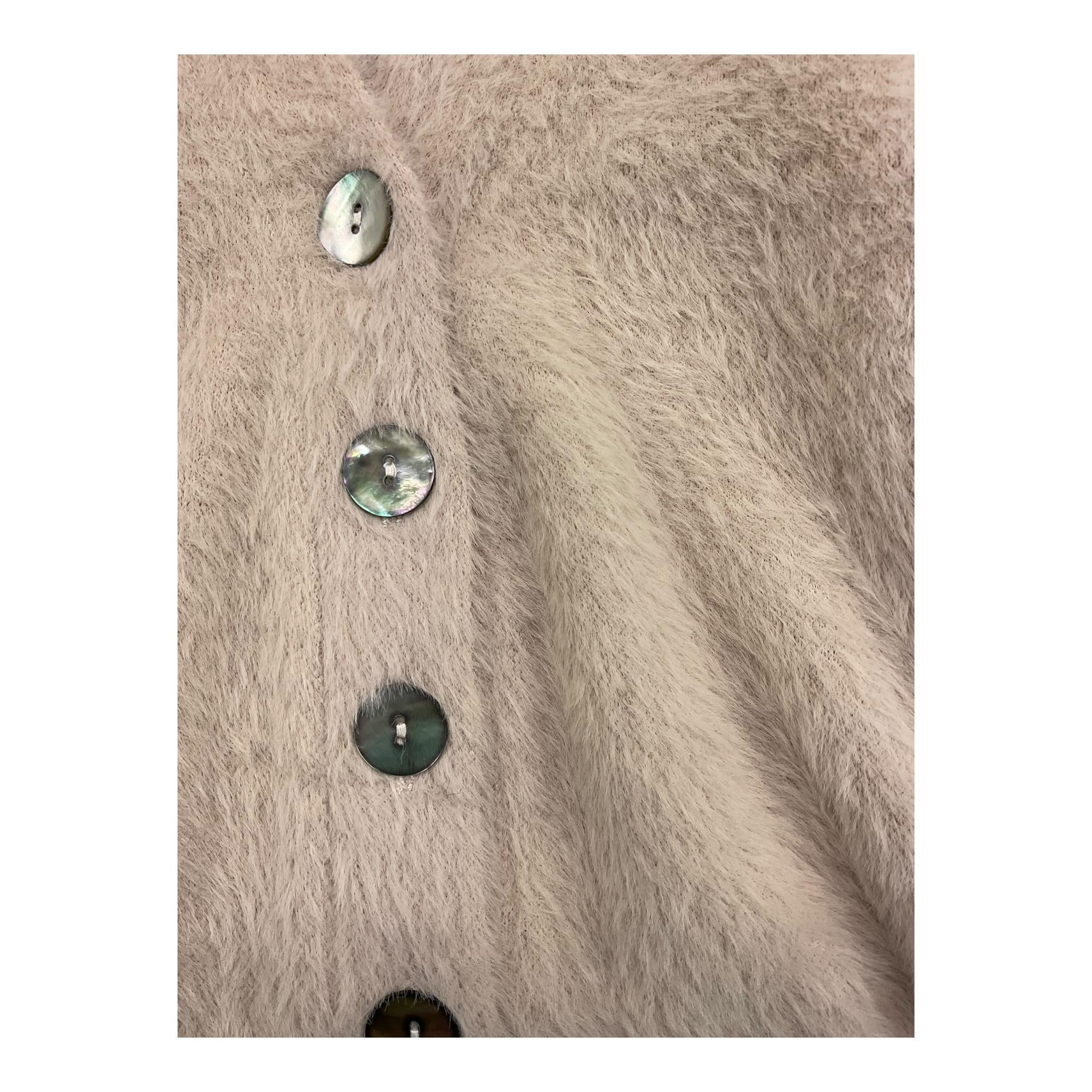 CAFFE' D'ORZO cardigan tinta unita con bottoni Beige per Bambina ZV9A30 BEIGE CAFFE' D'ORZO