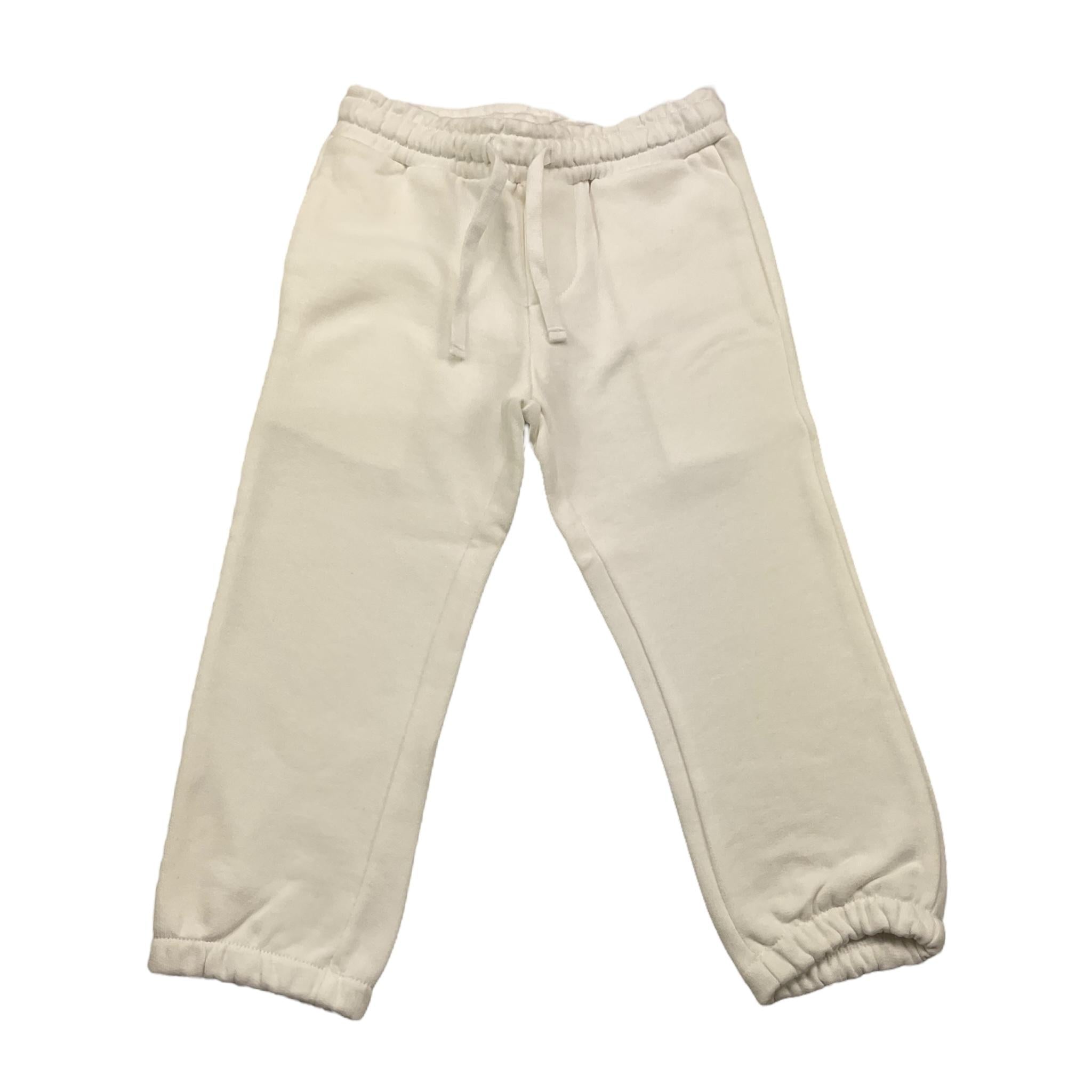 LA STUPENDERIA pantalone tuta tinta unita Bianco per Bambino UEM0407JX BIANCO LA STUPENDERIA