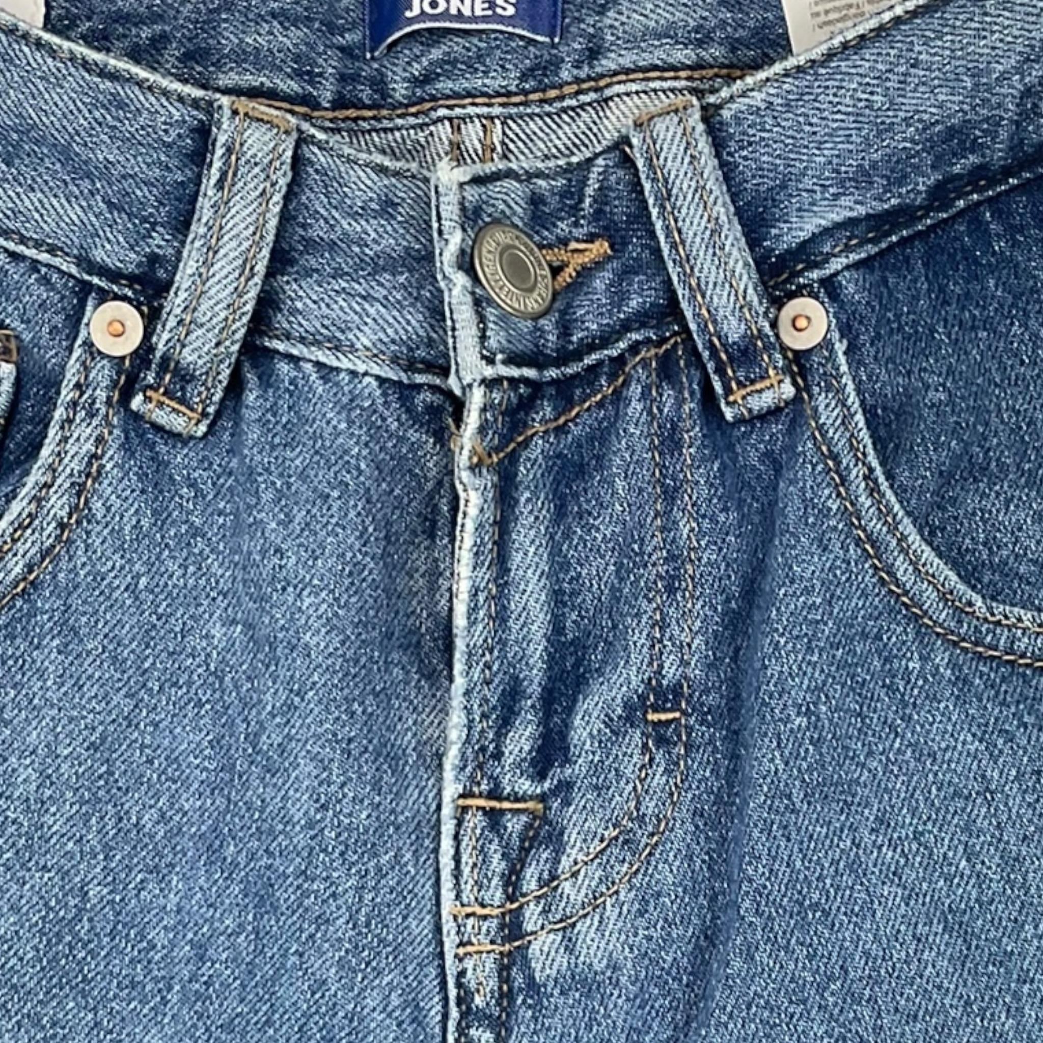 JACK&JONES jeans tinta unita con girovita regolabile Blu per Bambino 12221309 BLU JACK&JONES