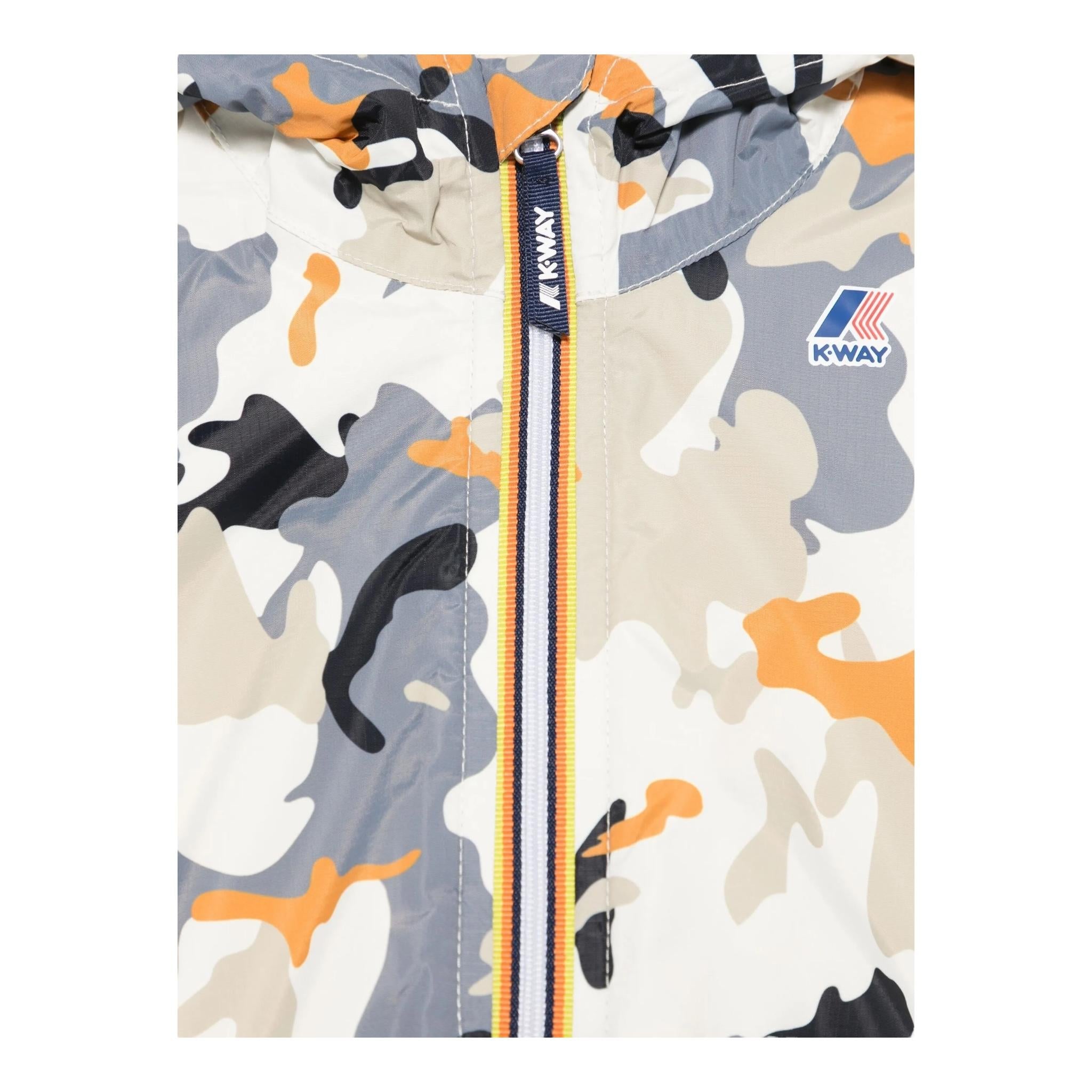 K-WAY giubbino stampa fantasia militare Multicolor per Bambino K7122N MULTICOLOR K-WAY