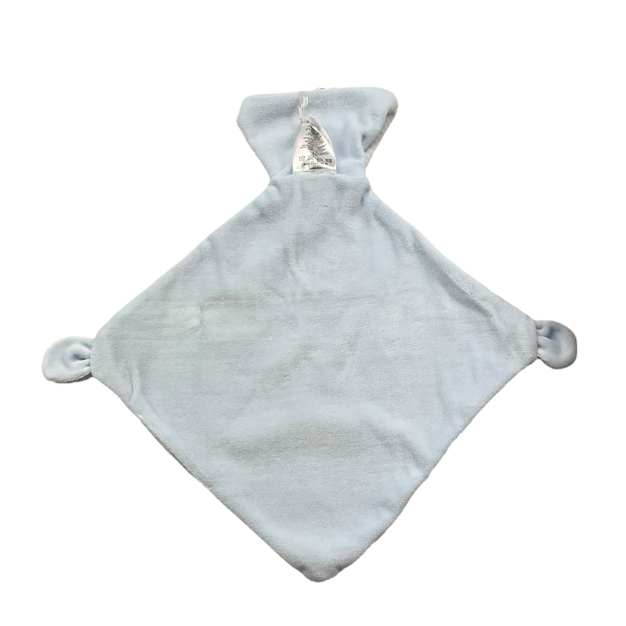 NANAN fazzoletto tinta unita in ciniglia Azzurro per Neonato CON003A AZZURRO NANAN