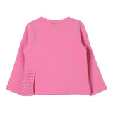 LIU JO felpa tinta unita girocollo con fiocco Fuxia per Bambina KF4106F0939J FUXIA LIU JO