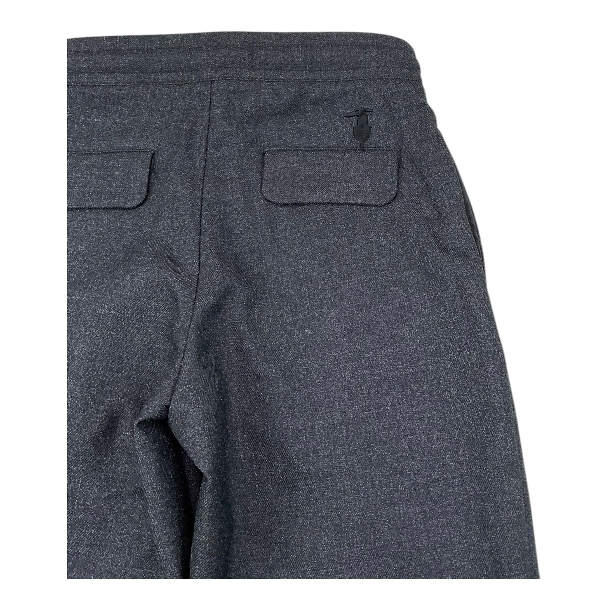 TRUSSARDI pantalone tinta unia con elastico in vita Nero per Bambino TBA25118 NERO TRUSSARDI