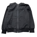 STAY STREET felpa tinta unita con zip e cappuccio Nero per Bambino CAMBC3002 NERO STAY STREET