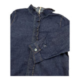 ZHOE & TOBIAH camicia in denim manica lunga tinta unita Blu per Bambina DDL2J BLU ZHOE & TOBIAH