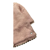 PAZ RODRIGUEZ cappotto tinta unita con ricami Rosa per Neonata 009121158 ROSA PAZ RODRIGUEZ