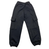 HINNOMINATE pantalone tuta tinta unita con logo Nero per Bambina 3635PF00008 NERO HINNOMINATE
