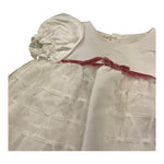 LA STUPENDERIA abito mezza manica tinta unita con culotte Bianco per Neonata CBAB54S60 BIANCO LA STUPENDERIA