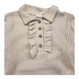 FUN & FUN maglia tinta unita cn colletto Panna per Bambina 15805N PANNA FUN & FUN