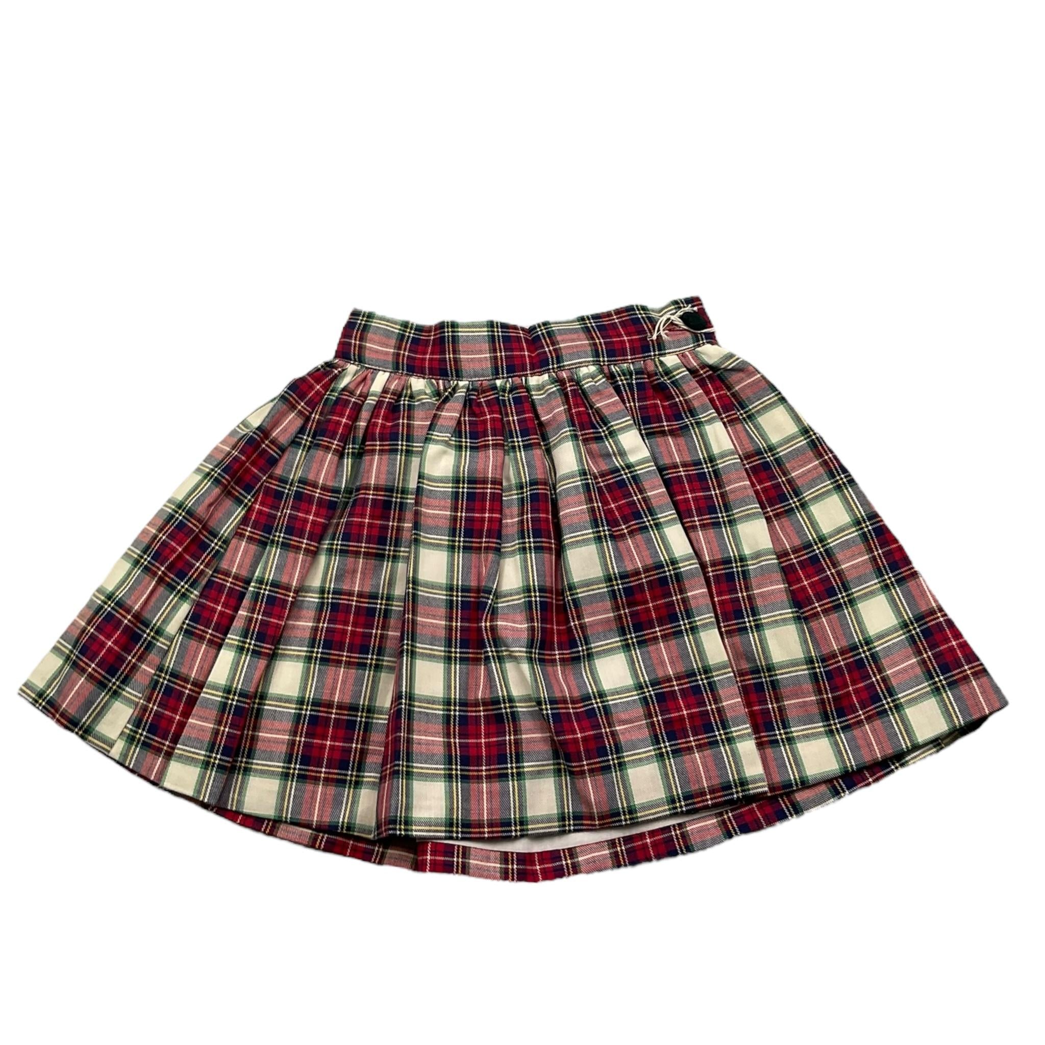 LA STUPENDERIA gonna fantasia scozzese Rosso per Bambina TJGN44Z71 ROSSO LA STUPENDERIA