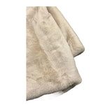 LU LU BY MISS GRANT pelliccia tinta unita modello cappotto Panna per Bambina LL2398 PANNA LU LU BY MISS GRANT