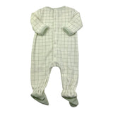 YATSI BABY tutina bicolore con stampa dinosauro Verde per Neonato 24200306 VERDE YATSI BABY