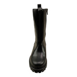 ELI  stivali tinta unita con zip Nero per Bambina 84010AD NERO ELI