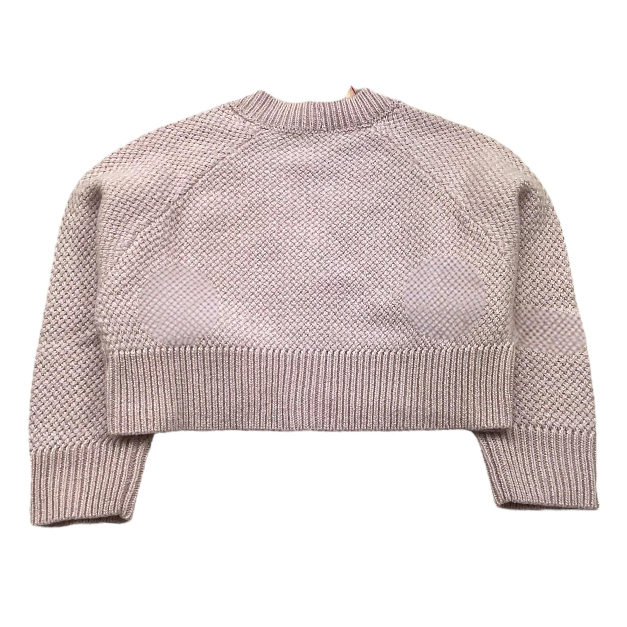 SIMONETTA cardigan tinta unita con scollo a v Rosa per Bambina SV9A10 ROSA SIMONETTA