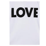 MOSCHINO t-shirt girocollo tinta unita con stampa Bianco per Bambina HDM06HXXX BIANCO MOSCHINO