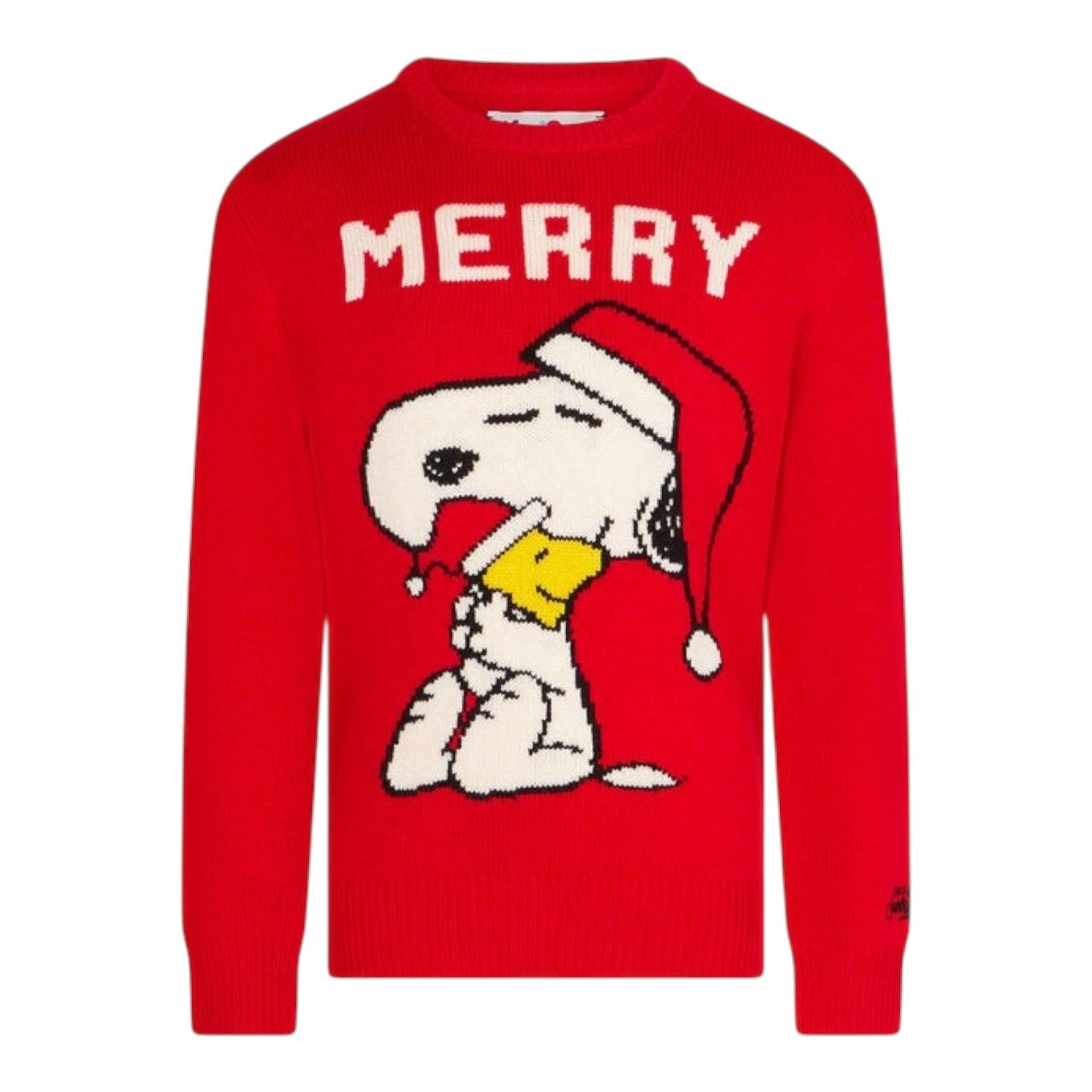 SAINT BARTH maglia girocollo tinta unita con stampa Rosso per Bambino DOU000102536G ROSSO SAINT BARTH