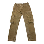 BERNA pantalone tinta unita con elastico in vita Verde per Bambino 23532 VERDE BERNA
