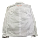 TRUSSARDI camicia manica lunga tinta unita Bianco per Bambina TGA25084CA BIANCO TRUSSARDI