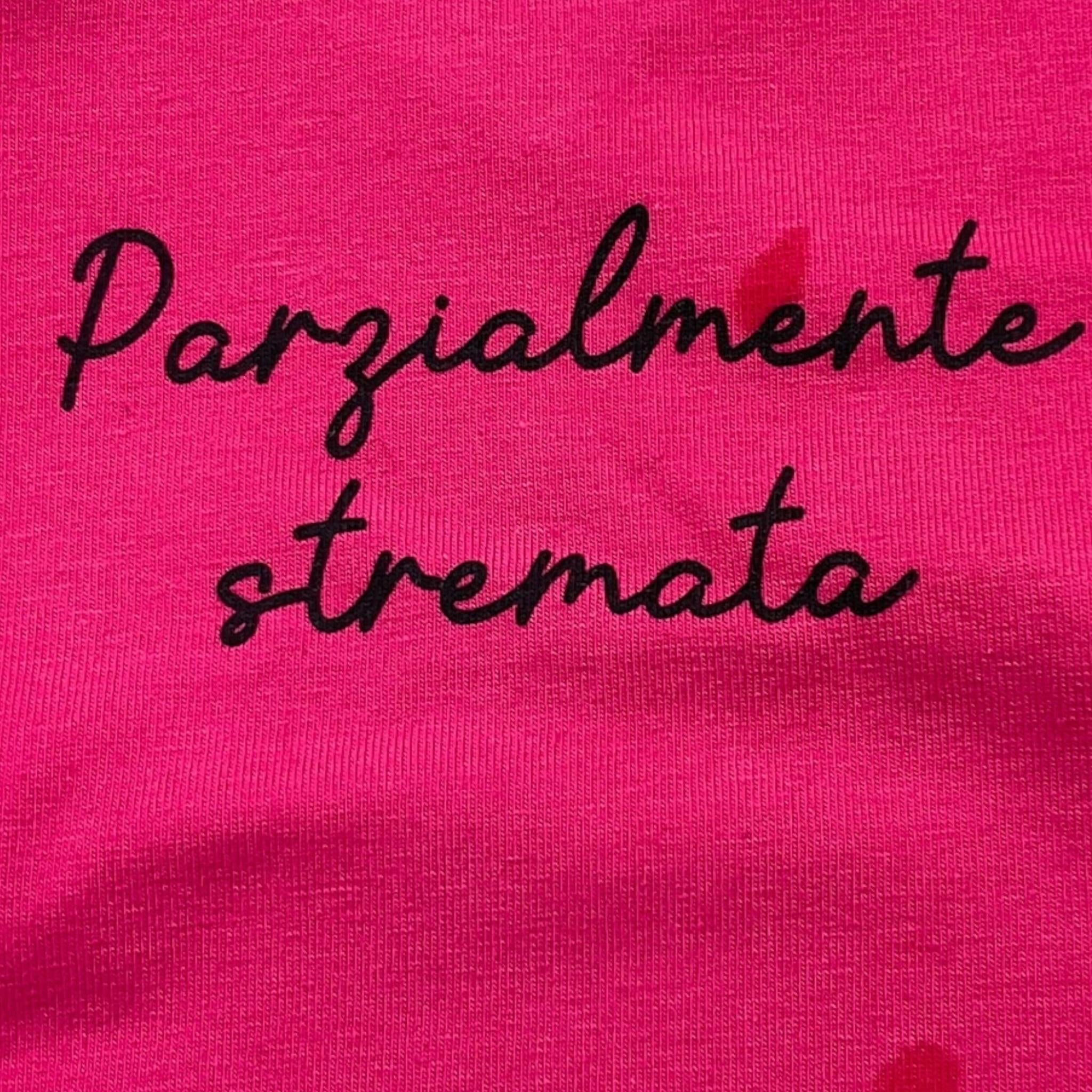 VICOLO shirt girocollo tinta unita con stampa Fuxia per Bambina 3141M00146 FUXIA VICOLO